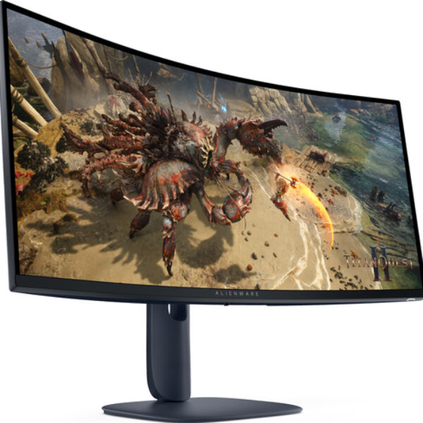 Alienware AW3425DWM monitor komputerowy 86,4 cm (34") 3440 x 1440 px Wide Quad HD LCD Czarny, Niebieski