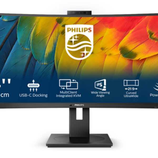 Philips 5000 series 34B1U5600CH/00 monitor komputerowy 86,4 cm (34") 3440 x 1440 px Wide Quad HD LCD Czarny