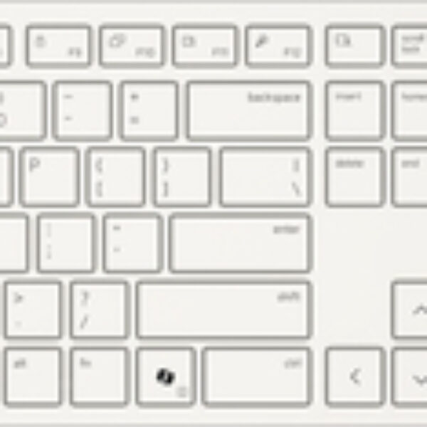 DELL Pro 5 KM526 klawiatura Dołączona myszka Dom/Biuro RF Wireless QWERTY Amerykański międzynarodowy Biały