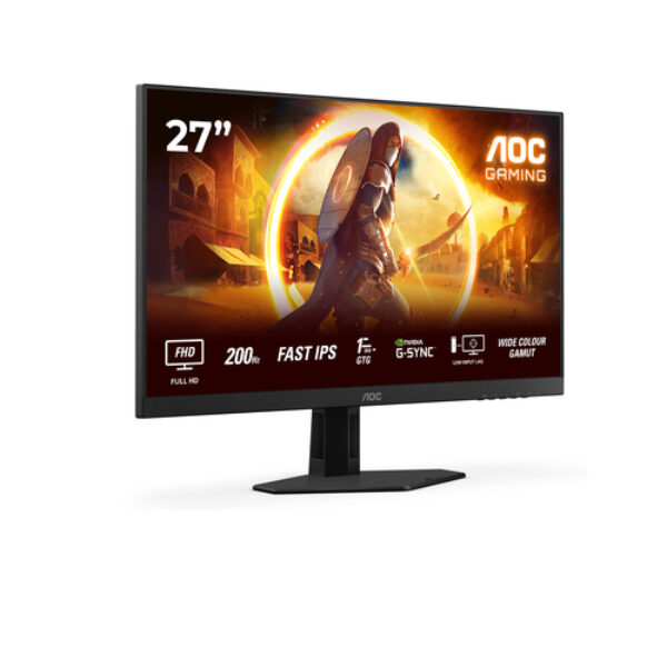 AOC G4 27G4HRE monitor komputerowy 68,6 cm (27") 1920 x 1080 px Full HD LED Czarny, Czerwony