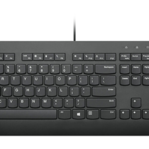Lenovo Smartcard Wired Keyboard II klawiatura Dom/Biuro USB US English Czarny
