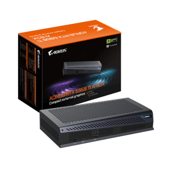 GIGABYTE AORUS RTX 5060 Ti AI BOX GeForce RTX 5060 Ti Czarny