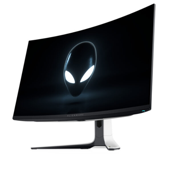 Alienware AW3225QF monitor komputerowy 81,3 cm (32") 3840 x 2160 px 4K Ultra HD QD-OLED Czarny, Biały