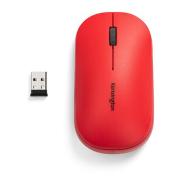 Kensington Mysz bezprzewodowa SureTrack™ Dual, czerwona