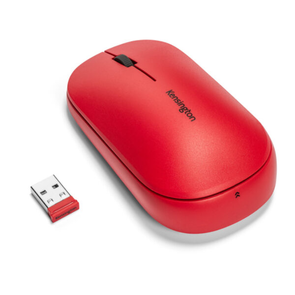 Kensington Mysz bezprzewodowa SureTrack™ Dual, czerwona