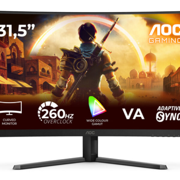 AOC G4 C32G42ZE monitor komputerowy 80 cm (31.5") 1920 x 1080 px Full HD LED Czarny, Czerwony