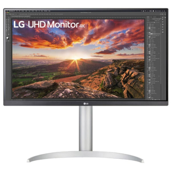 LG 27UP850K-W.AEU monitor monitor komputerowy 68,6 cm (27") 3840 x 2160 px 4K Ultra HD LED Czarny