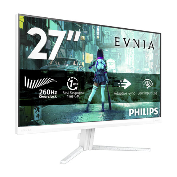 Philips 27M2N3201PL/00 monitor komputerowy 1920 x 1080 px Biały