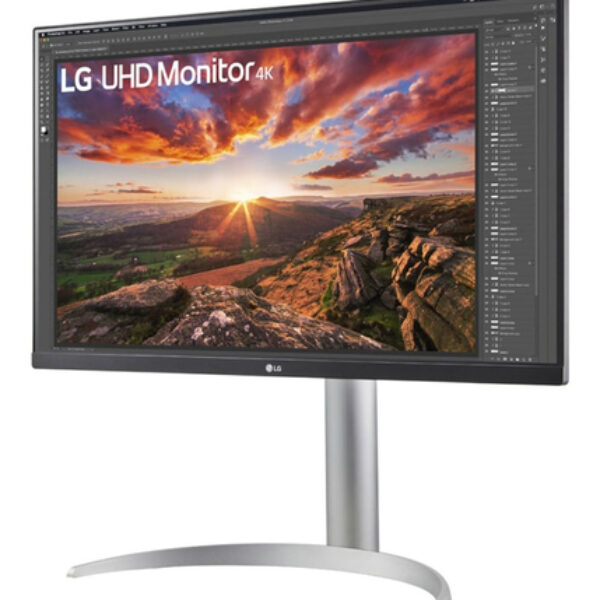 LG 27UP850K-W.AEU monitor monitor komputerowy 68,6 cm (27") 3840 x 2160 px 4K Ultra HD LED Czarny