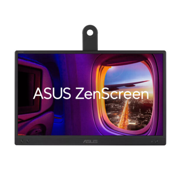 ASUS ZenScreen MB166CR monitor komputerowy 39,6 cm (15.6") 1920 x 1080 px Full HD LCD Czarny