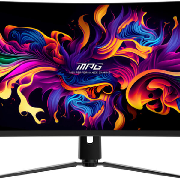MSI MPG 321CURX QD-OLED monitor komputerowy 80 cm (31.5") 3840 x 2160 px 4K Ultra HD Czarny