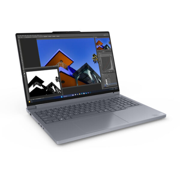 Lenovo ThinkBook 16p G6 ADR AMD Ryzen™ 9 8940HX Laptop 40,6 cm (16") WQXGA 32 GB DDR5-SDRAM 1 TB SSD NVIDIA GeForce RTX 5060 Wi-Fi 7 (802.11be) Windows 11 Pro Angielski Szary