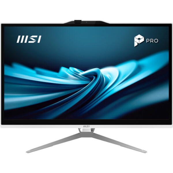 MSI Pro AP222T 14M-623EU Intel® Pentium® Gold G7400 54,6 cm (21.5") 1920 x 1080 px Ekran dotykowy All-in-One PC 8 GB DDR4-SDRAM 128 GB SSD Windows 11 Pro Wi-Fi 5 (802.11ac) Biały