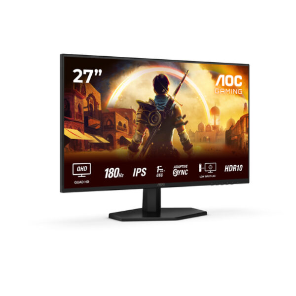 AOC G4 Q27G42XE monitor komputerowy 68,6 cm (27") 2560 x 1440 px Quad HD Czarny, Czerwony