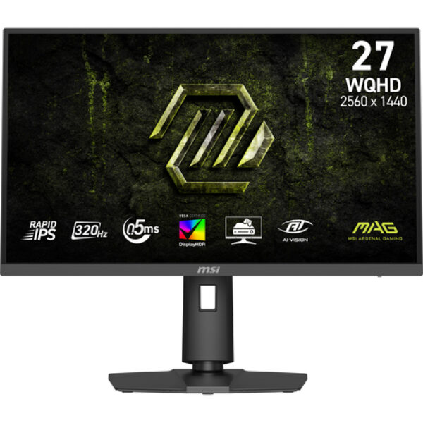 MSI MAG 274QPF X32 monitor komputerowy 68,6 cm (27") 2560 x 1440 px Wide Quad HD LCD Czarny