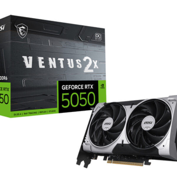 MSI GEFORCE RTX 5050 8G VENTUS 2X OC karta graficzna NVIDIA 8 GB GDDR6
