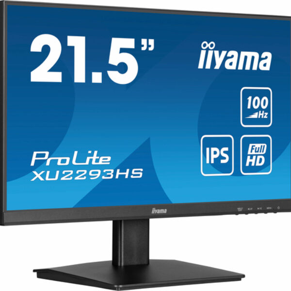 iiyama ProLite XU2293HS-B6 monitor komputerowy 54,6 cm (21.5") 1920 x 1080 px Full HD LED Czarny
