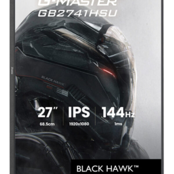 iiyama G-MASTER GB2741HSU-B1 monitor komputerowy 68,6 cm (27") 1920 x 1080 px Full HD LED Czarny