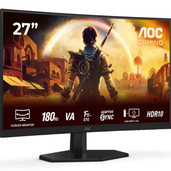 AOC G4 C27G42E monitor komputerowy 68,6 cm (27") 1920 x 1080 px Full HD LED Czarny, Czerwony