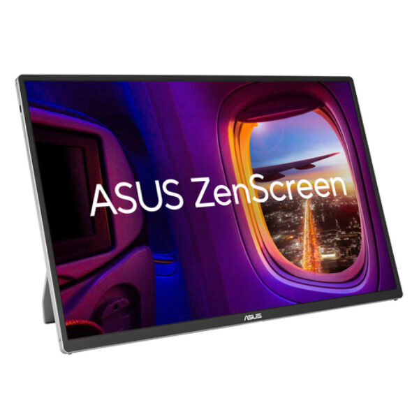 ASUS ZenScreen OLED MQ16FC monitor komputerowy 40,6 cm (16") 1920 x 1200 px WUXGA Srebrny