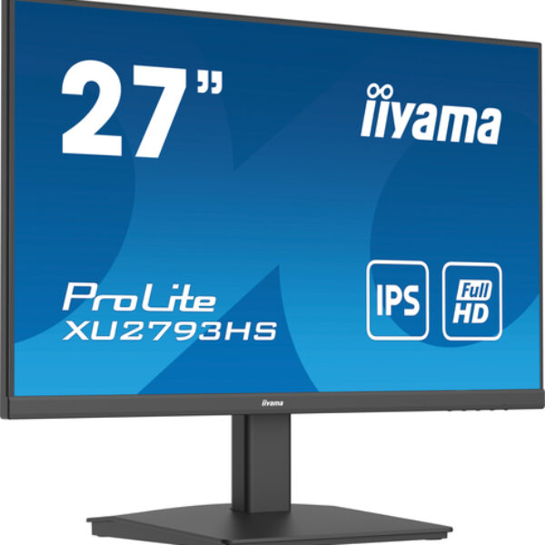 iiyama ProLite XU2793HS-B7 monitor komputerowy 68,6 cm (27") 1920 x 1080 px Full HD LED Czarny
