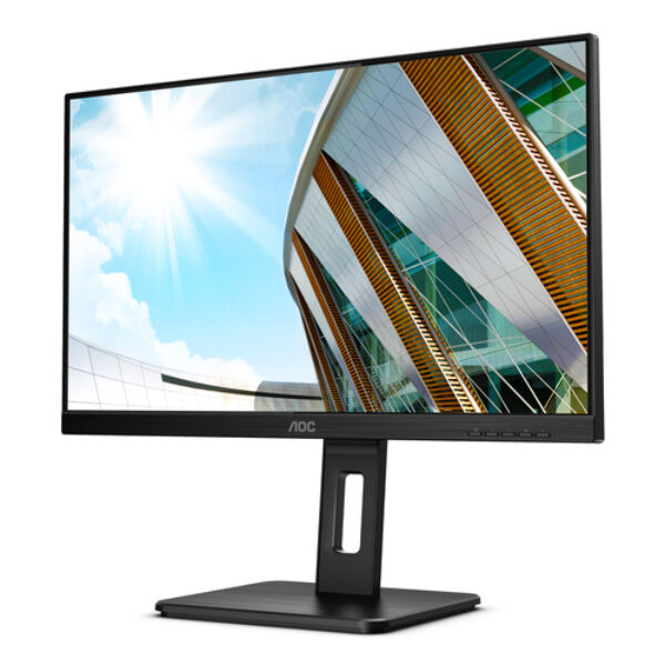 AOC P2 Q24P2Q monitor komputerowy 60,5 cm (23.8") 2560 x 1440 px Quad HD LED Czarny