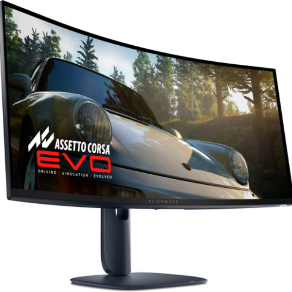 Alienware AW3425DW monitor komputerowy 86,4 cm (34") 3440 x 1440 px Wide Quad HD QD-OLED Niebieski
