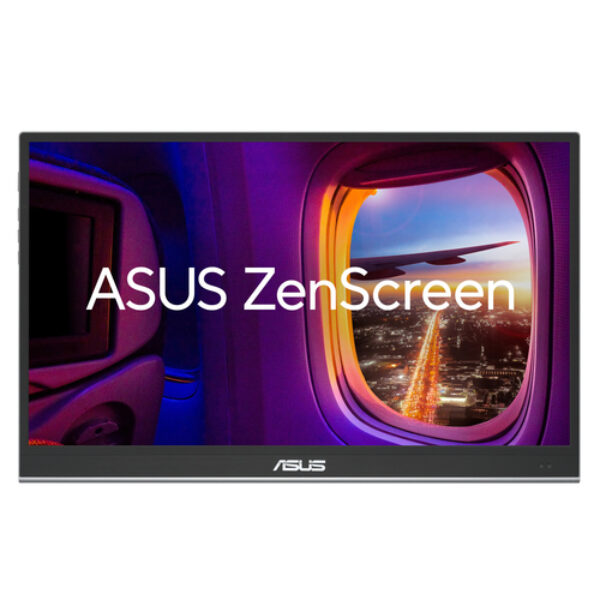 ASUS ZenScreen MQ16AHE monitor komputerowy 39,6 cm (15.6") 1920 x 1080 px Full HD OLED Srebrny