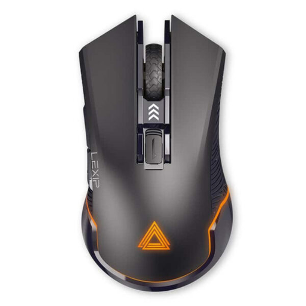 Lexip AR18 myszka Gaming Po prawej stronie RF Wireless + USB Type-A Optyczny 4800 DPI