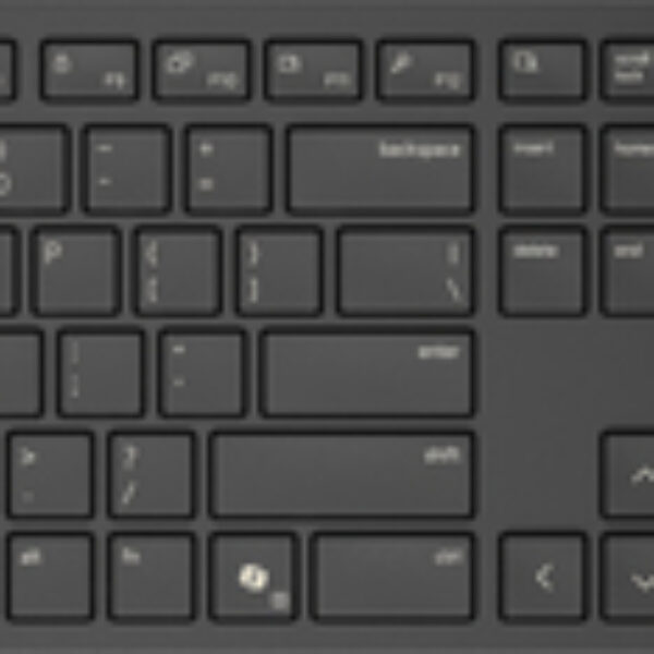 DELL Pro 5 KM526 klawiatura Dołączona myszka Dom/Biuro RF Wireless QWERTY Amerykański międzynarodowy Czarny