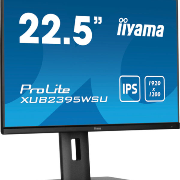 iiyama ProLite XUB2395WSU-B5 monitor komputerowy 57,1 cm (22.5") 1920 x 1200 px WUXGA LED Czarny