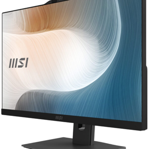 MSI Modern AM242P 1M-2274EU komputer wielofunkcyjny All-in-One Intel Core 5 120U 60,5 cm (23.8") 1920 x 1080 px All-in-One PC 16 GB DDR5-SDRAM 512 GB SSD Windows 11 Pro Wi-Fi 6E (802.11ax) Czarny