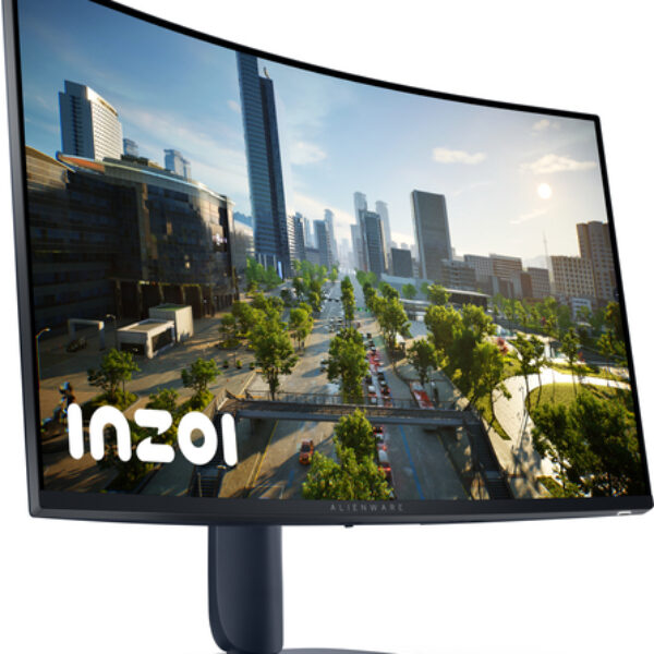 Alienware AW3225DM monitor komputerowy 80 cm (31.5") 2560 x 1440 px Wide Quad HD LCD Niebieski