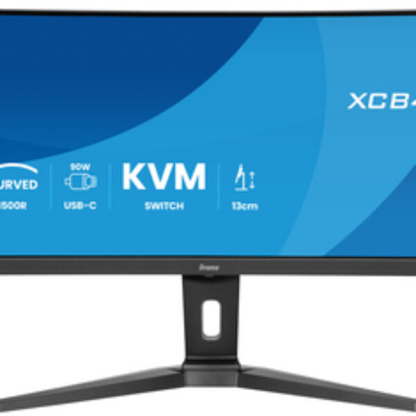iiyama G-MASTER 45"LCD Curved Bus. UWQHD monitor komputerowy 113 cm (44.5") 5120 x 1440 px Dual QHD LED Czarny